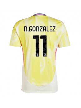 Juventus Nicolas Gonzalez #11 Replika Borta Kläder 2024-25 Kortärmad